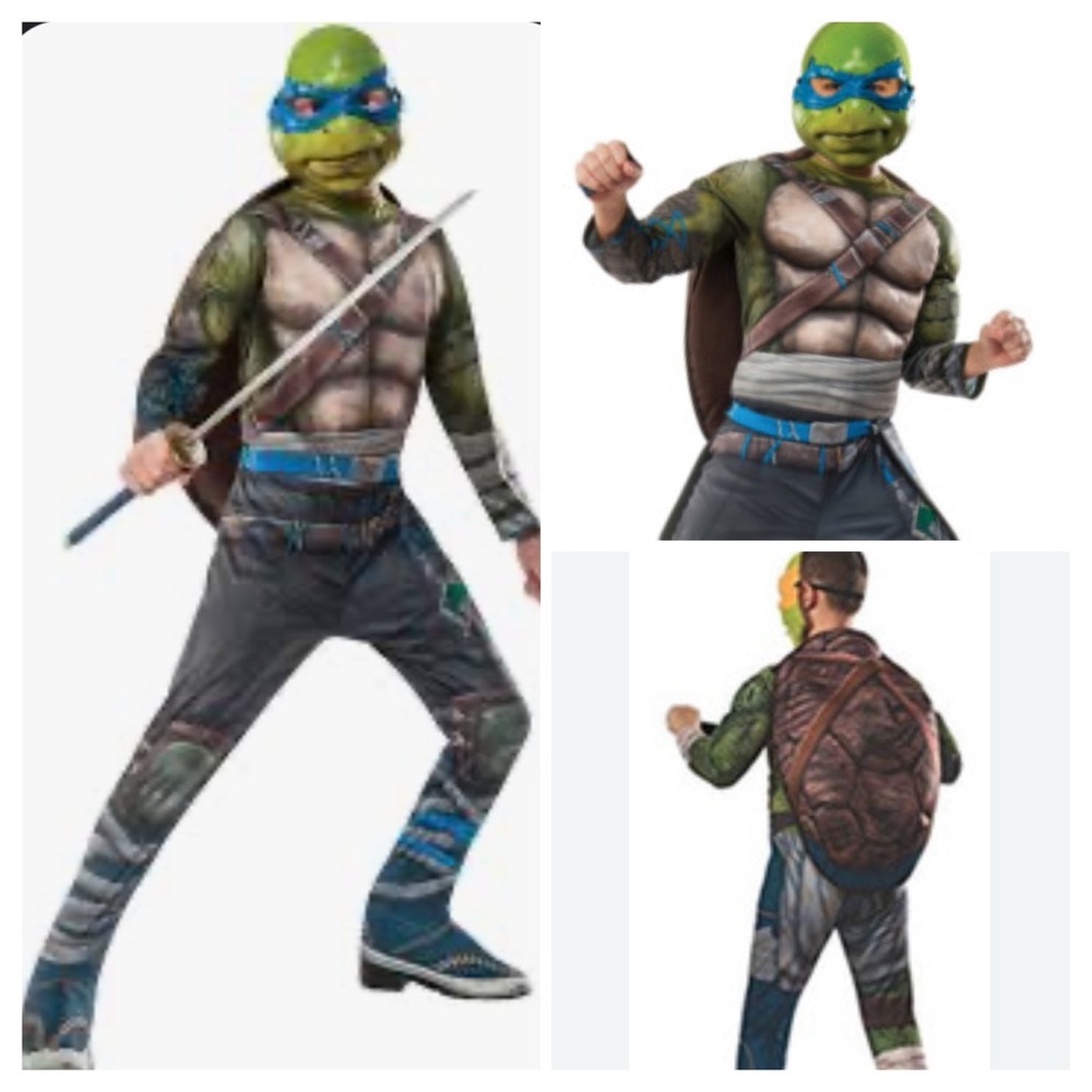 Rubies Nickelodeon Leonardo Teenage Mutant Ninja Turtle Costume Dress Up Size S